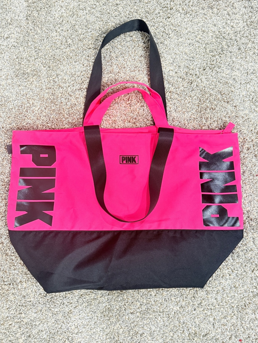 PINK Victoria’s Secret Weekender Travel Gym Tote Carry On Bag Overnight